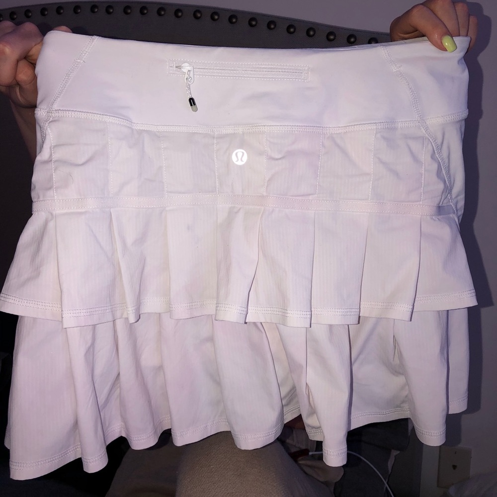 White Lululemon Skirt